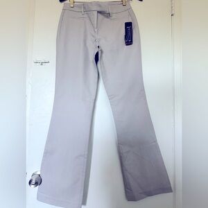 Dalia Collection pants small boot leg.Modern Fit.fitted through the hip .